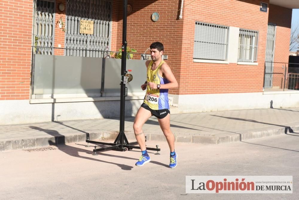 Primera carrera del año en Algezares