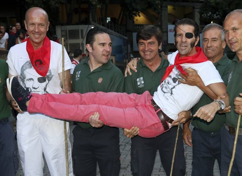 Penúltimo encierro de las fiestas de San Fermín