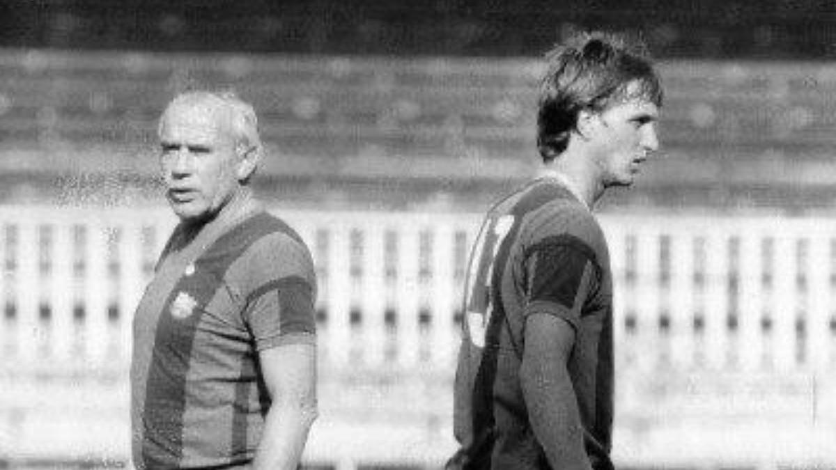 Weisweiler y Cruyff no se entendieron en su época en el Barça