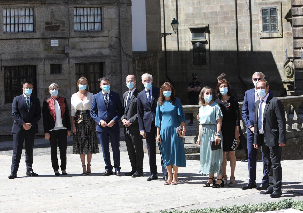 Don Felipe y Doña Letizia se unen a los actos del Día de Galicia en la catedral compostelana.