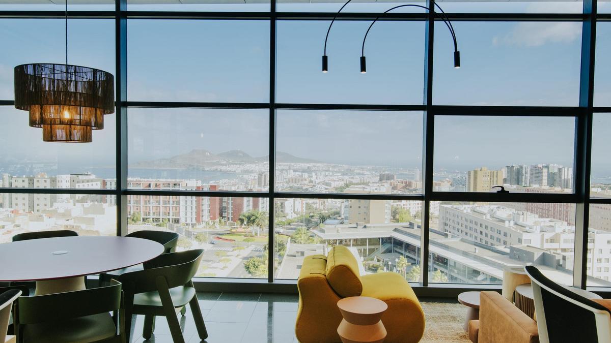 Vistas desde La Ventana Workspace en Las Ramblas
