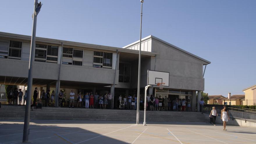 Inauguran en el instituto uno de los relojes solares más altos del Estado