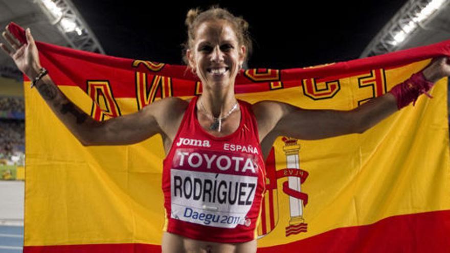 La atletia Natalia Rodríguez.