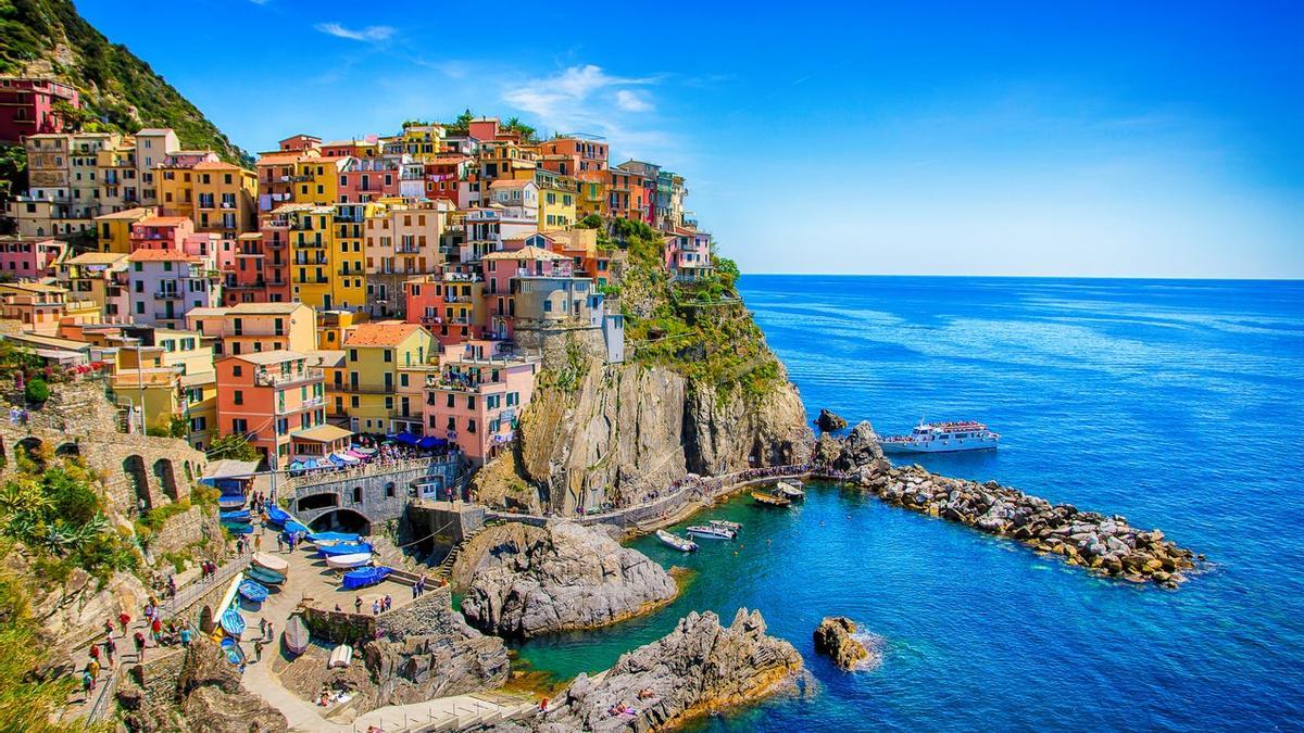 Manarola Cinque Terre, Italia