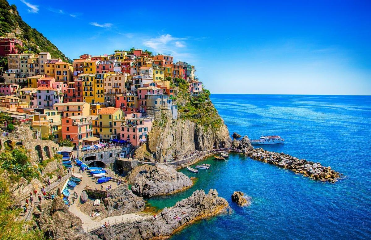 Manarola Cinque Terre, Italia