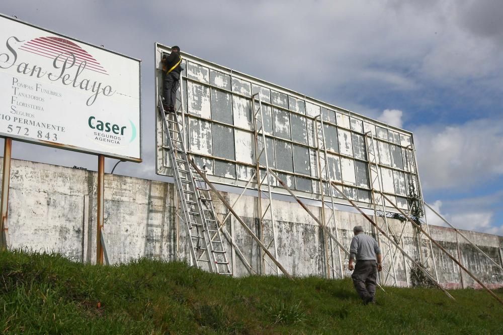 A Baiuca despide el terreno de juego por una urbanización