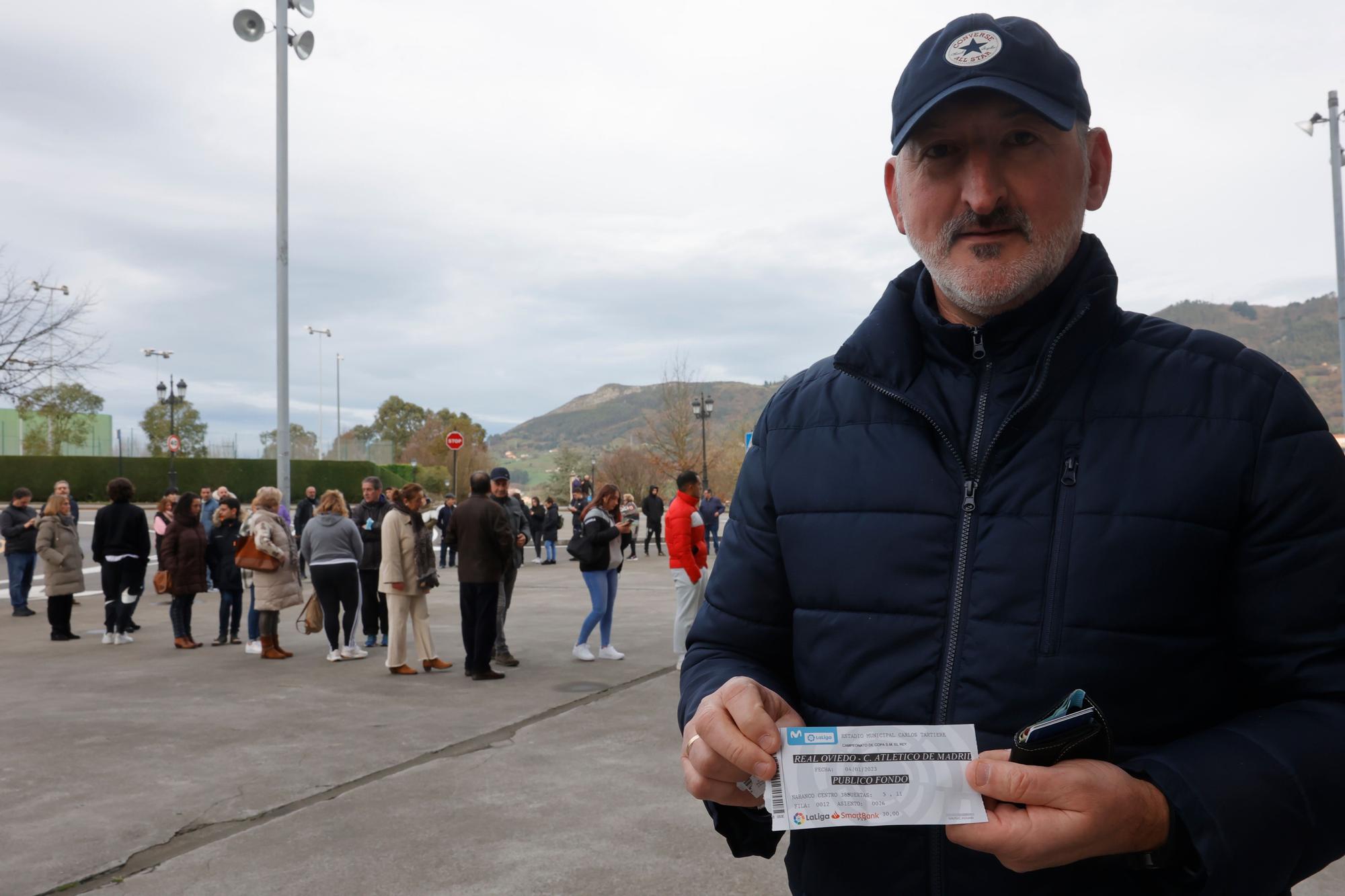 EN IMÁGENES: colas en el Tartiere para comprar entradas de Copa