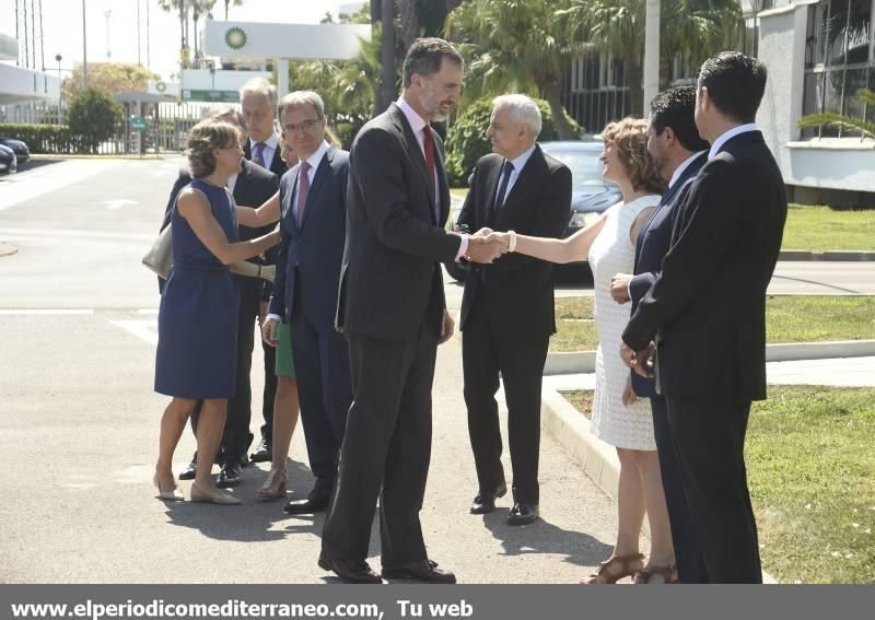 Visita del Rey a BP en Castellón