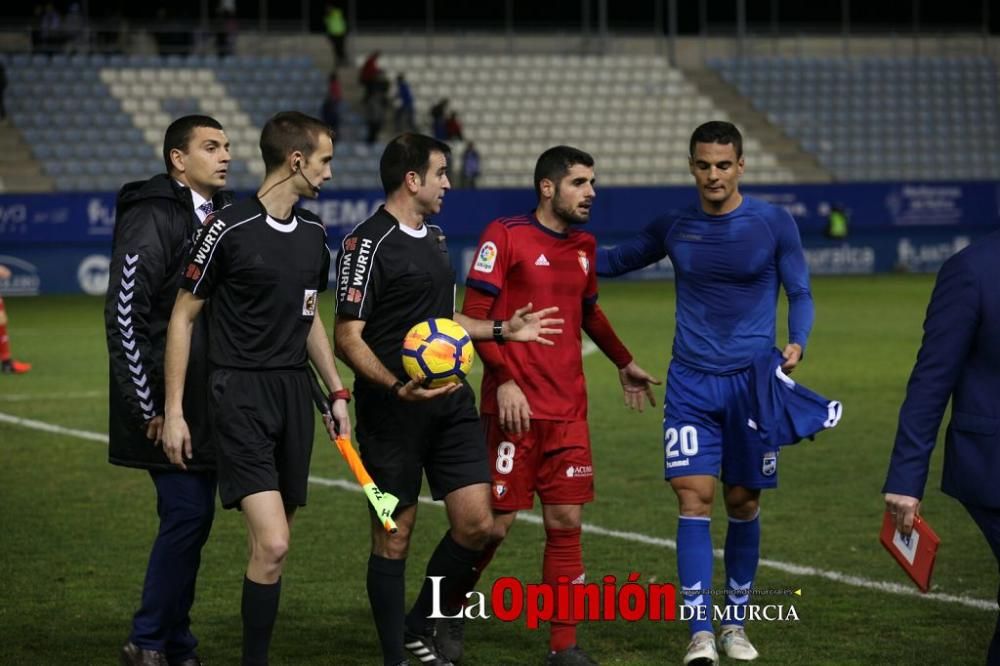 Partido entre el Lorca y el Osasuna