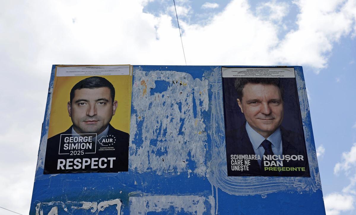 Simion o Dan: Rumanía elige entre un nacionalista a lo Trump y un matemático proeuropeo