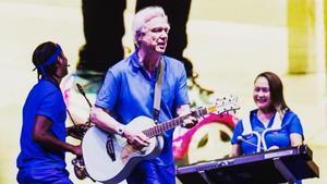 David Byrne, en el Festival Cruïlla 2026, en el Parc del Fòrum.