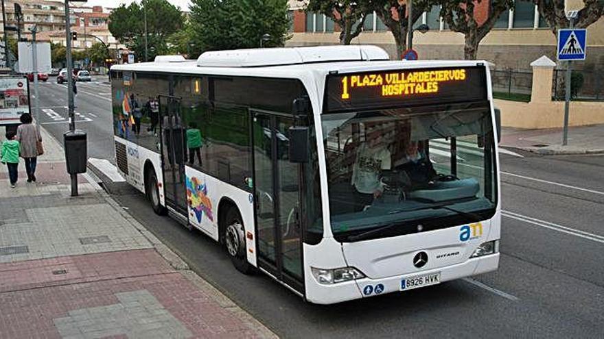Autobús urbano de Zamora.