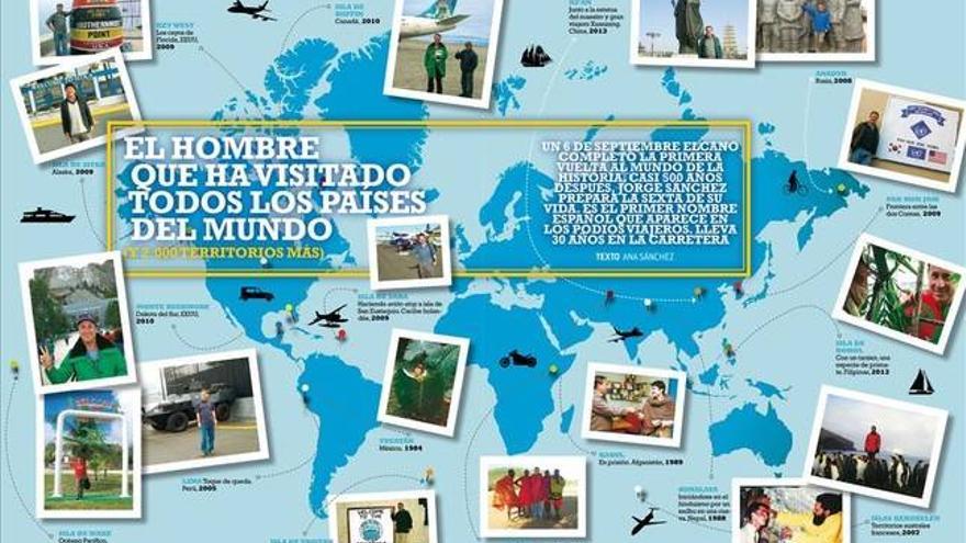 El hombre que ha visitado todos los países del mundo (y 2.000 territorios más)