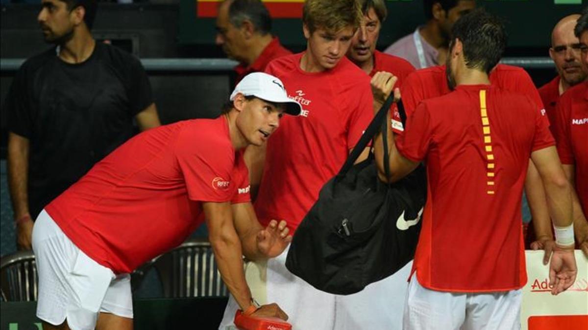 Rafa Nadal y sus compañeros no serán cabezas de serie en la Copa Davis 2017