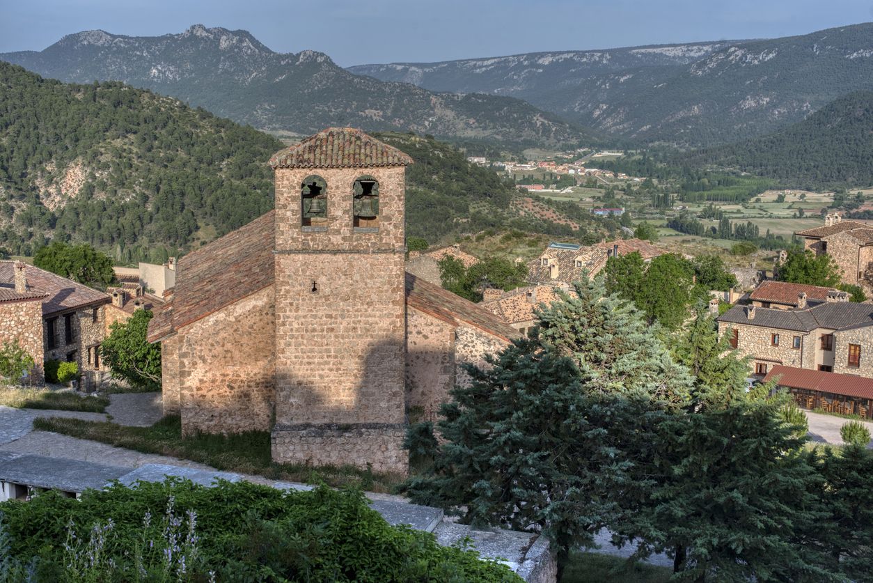 Iglesia rurar el Riopar Viejo.