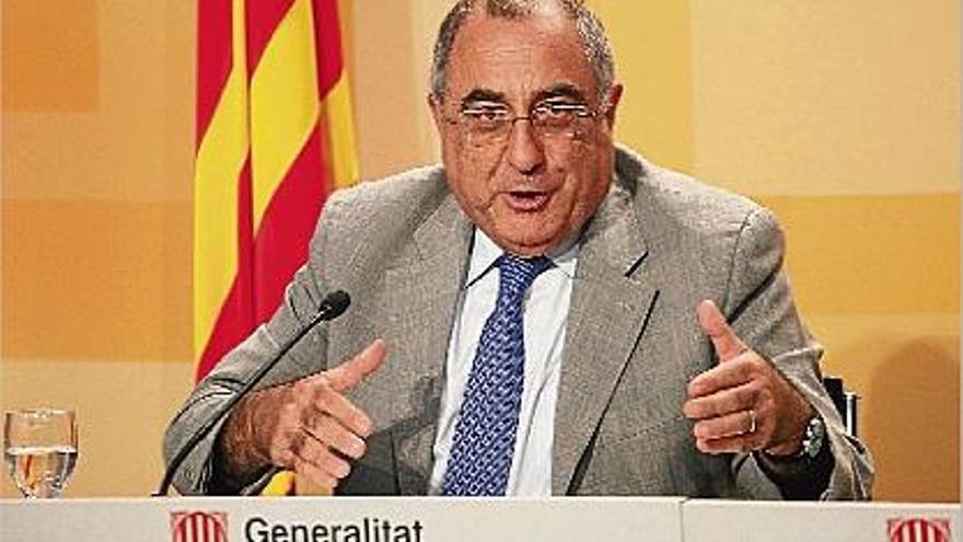 El conseller Nadal va ser l&#039;encarregat de donar compte del balanç de govern d&#039;aquesta legislatura.