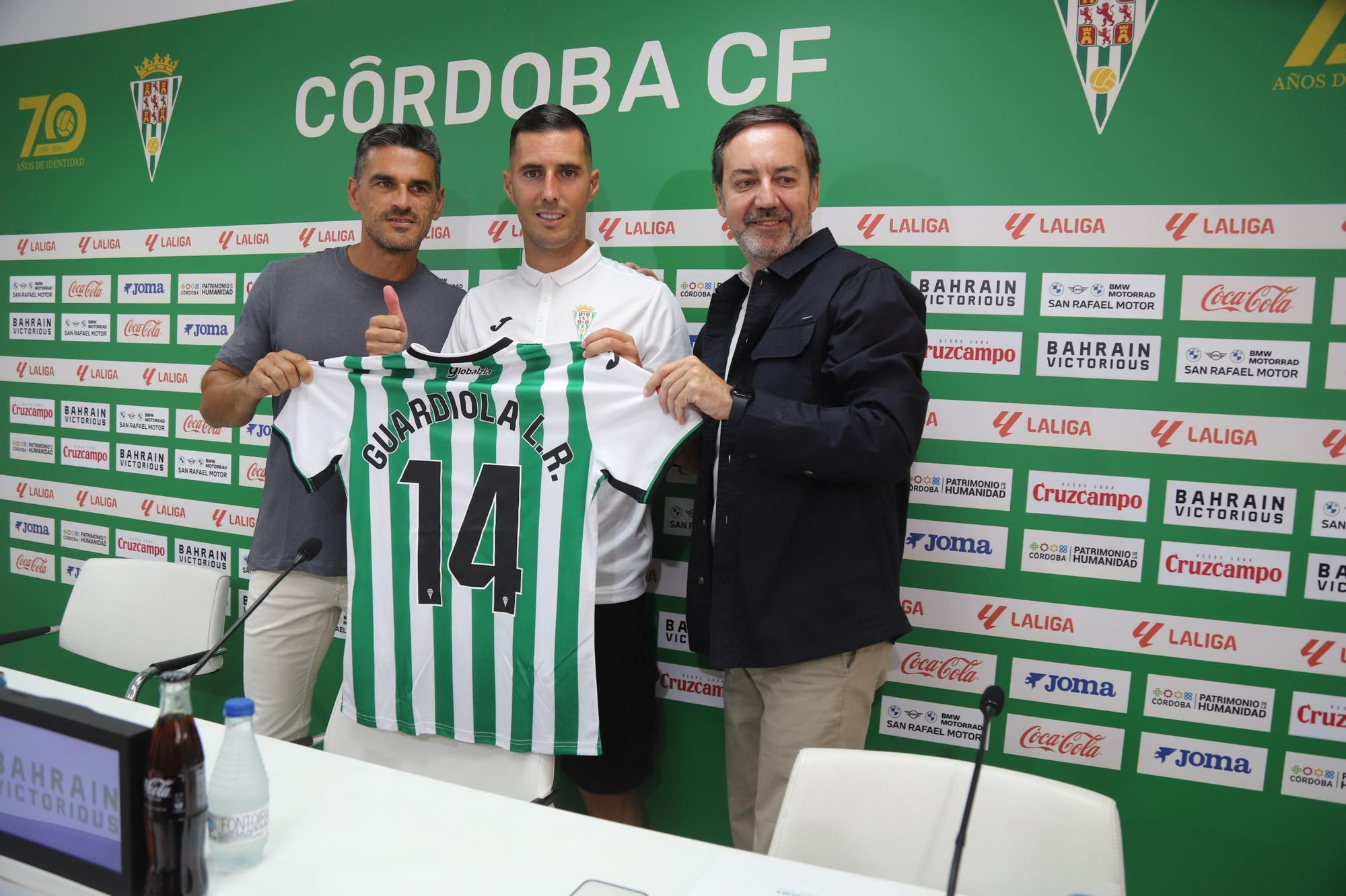 La presentación de Sergi Guardiola y Dalisson en imágenes