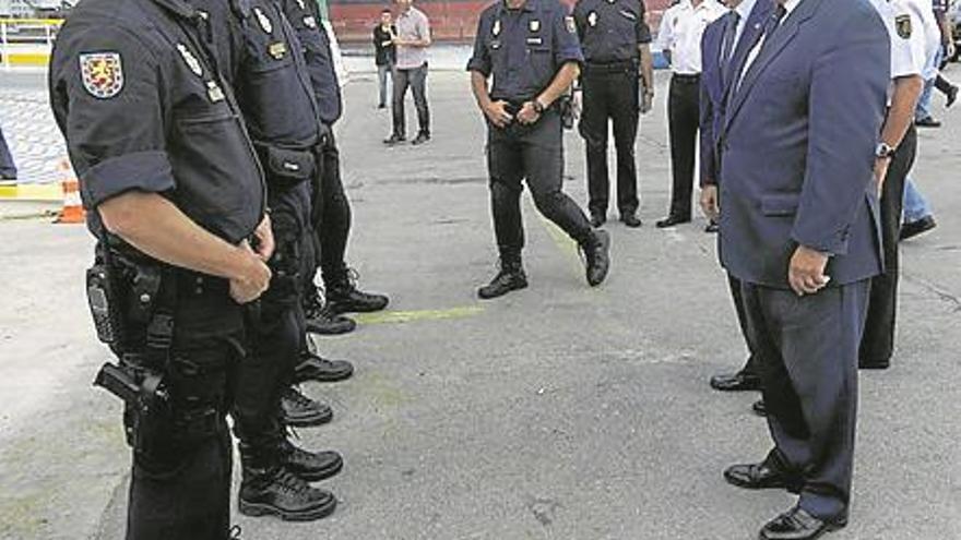 El contingente desplegado por el referéndum vuelve a casa