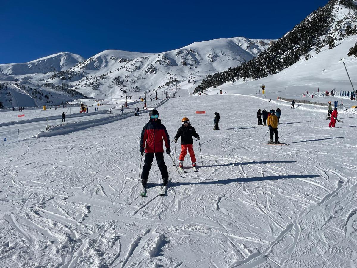 L'estat de les pistes a Vallter.