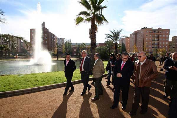 Inauguración del Parque Bioclimático de Badajoz