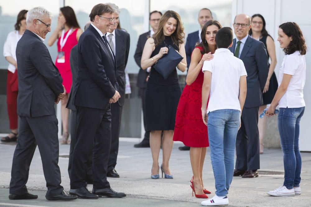 La reina Letizia inaugura el Centro Mundial para la Alimentación Sostenible en València