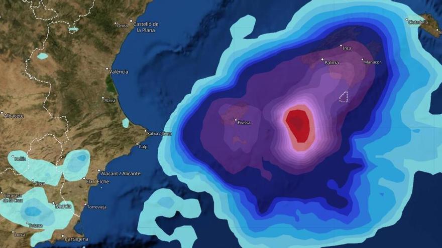 Avisan de una posible DANA en la zona mediterránea la próxima semana