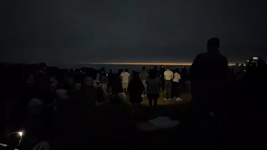 VÍDEO: Así se vivió el eclipse en Llanes