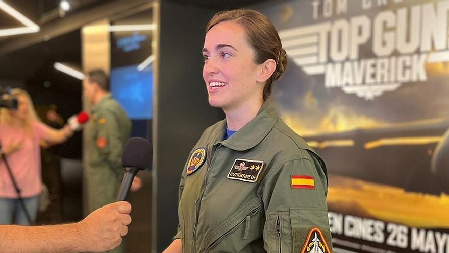 Elena Gutiérrez, la primera y única &#039;Top Gun&#039; del Ejército del Aire español