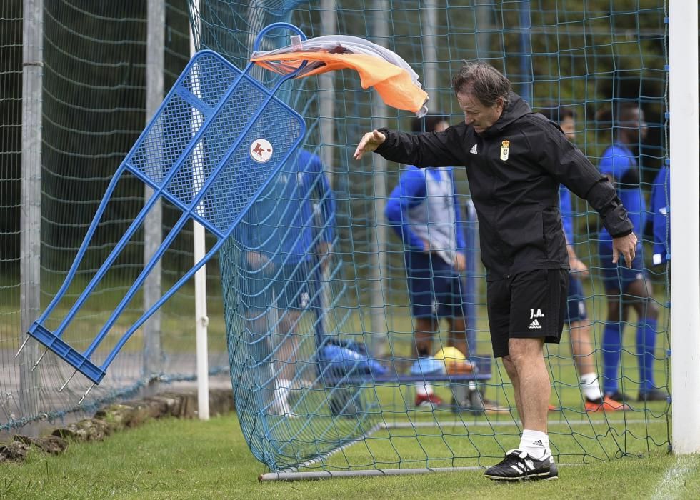 Entrenamiento del Oviedo