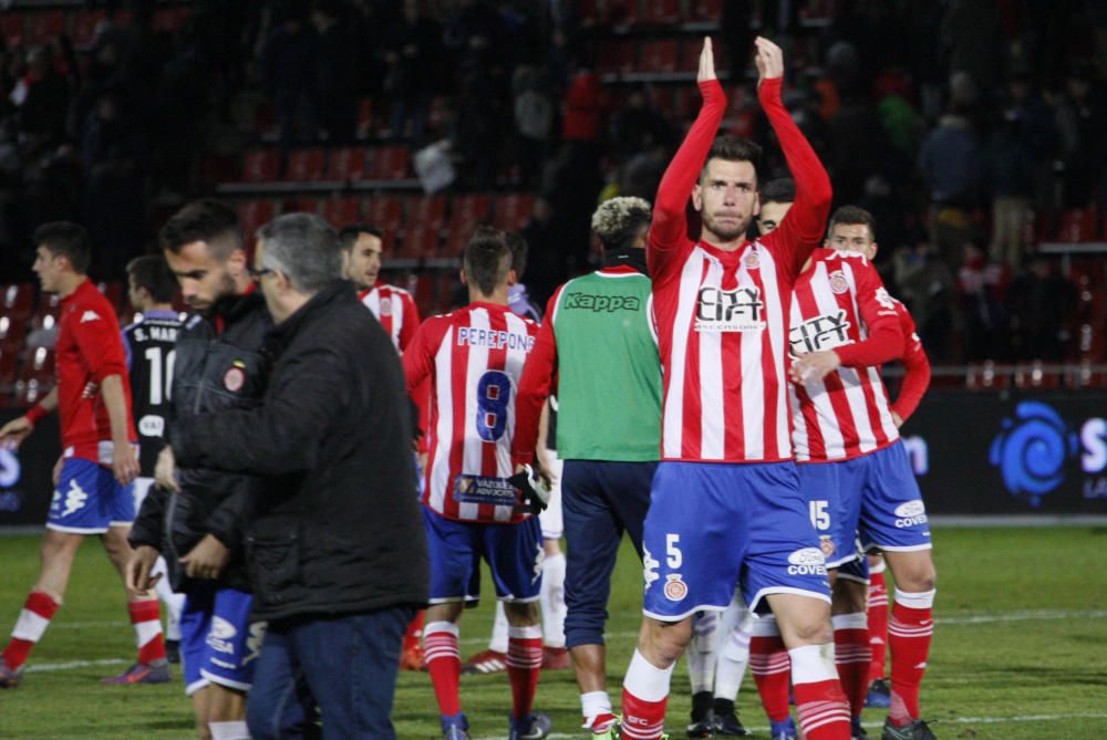 Les imatges del Girona-Valladolid (2-1)