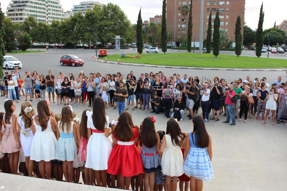 Presentación de las candidatas a falleras mayores 2018