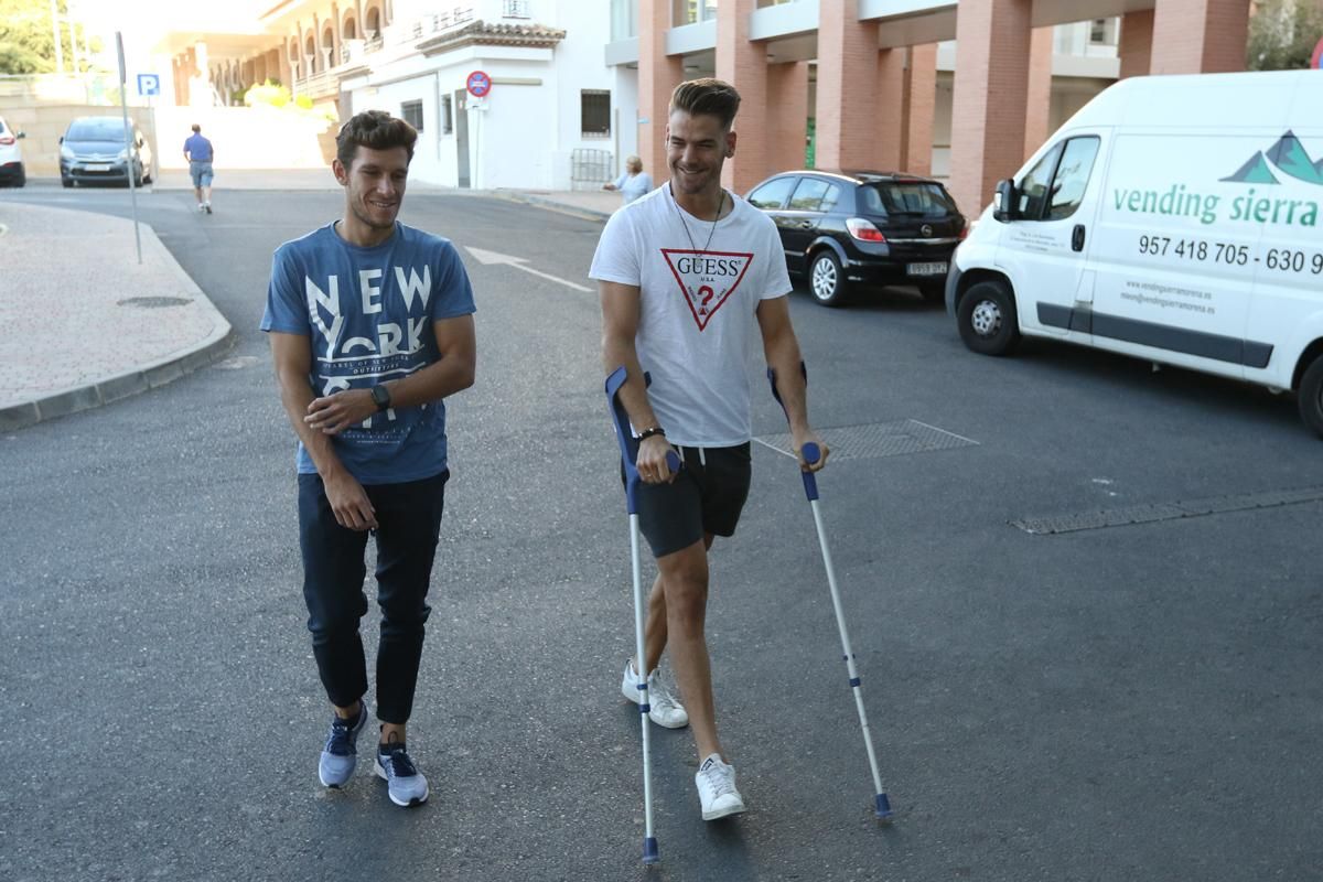 Primer día de reconocimientos médicos de los jugadores del Córdoba C.F.