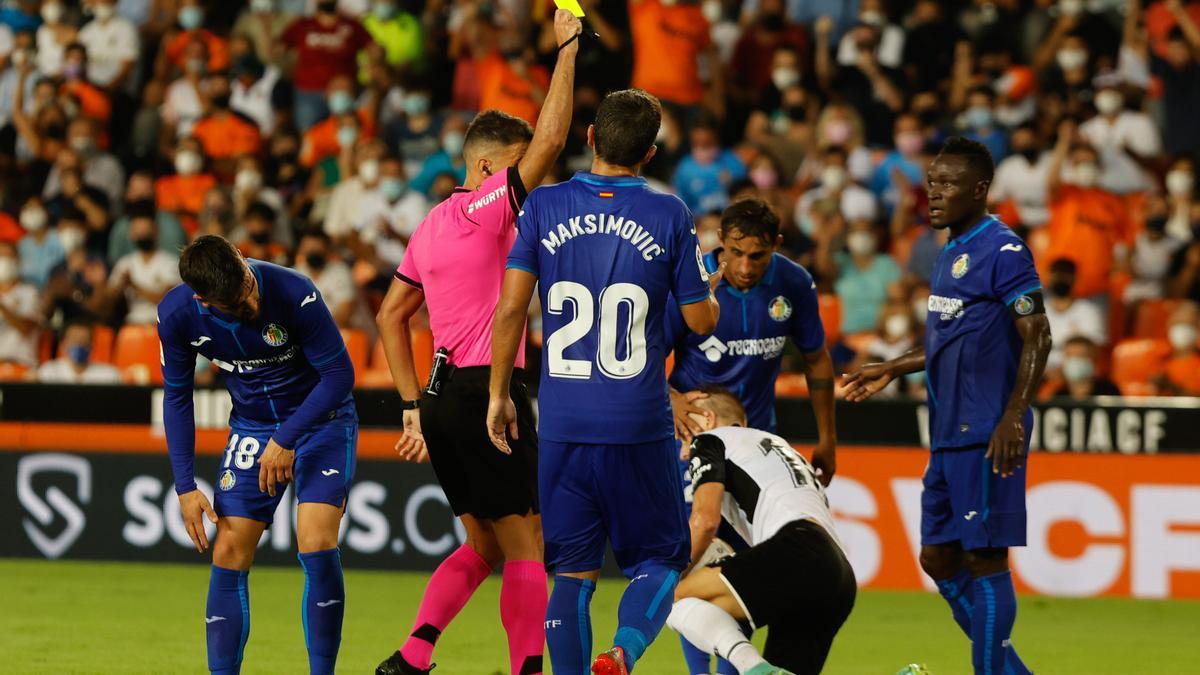 Valencia - Getafe: el estreno de Liga, en imágenes