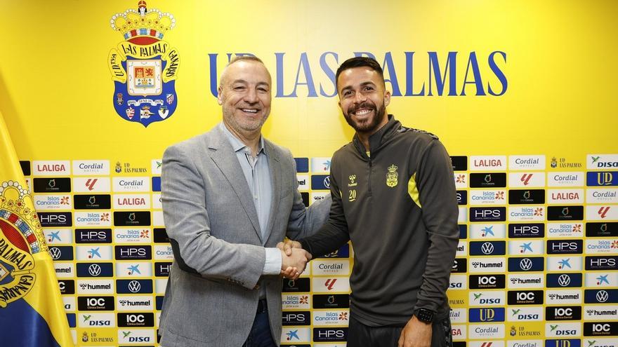 Kirian Rodríguez renueva con la UD Las Palmas