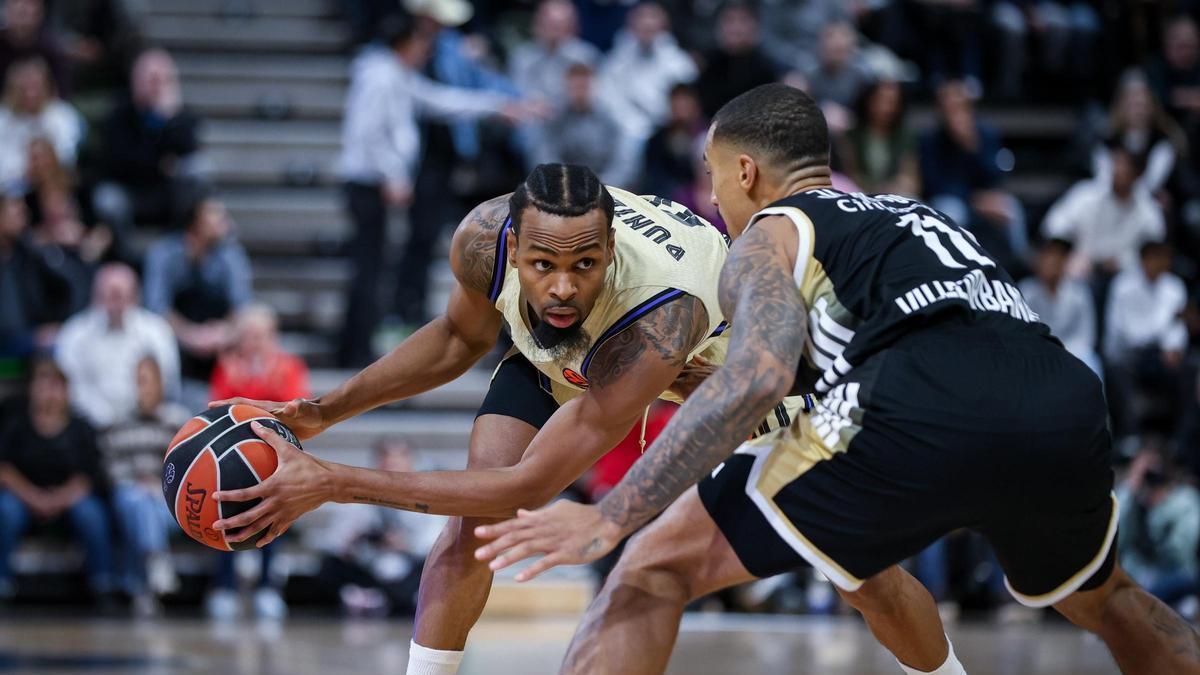 Kevin Punter fue un torbellino ante el ASVEL y volvió a ganarse el reconocimiento de la Euroliga