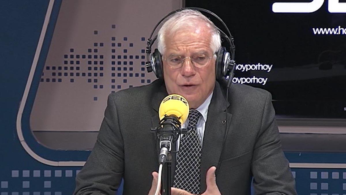 Declaracions de l’exministre socialista Josep Borrell a la cadena Ser.
