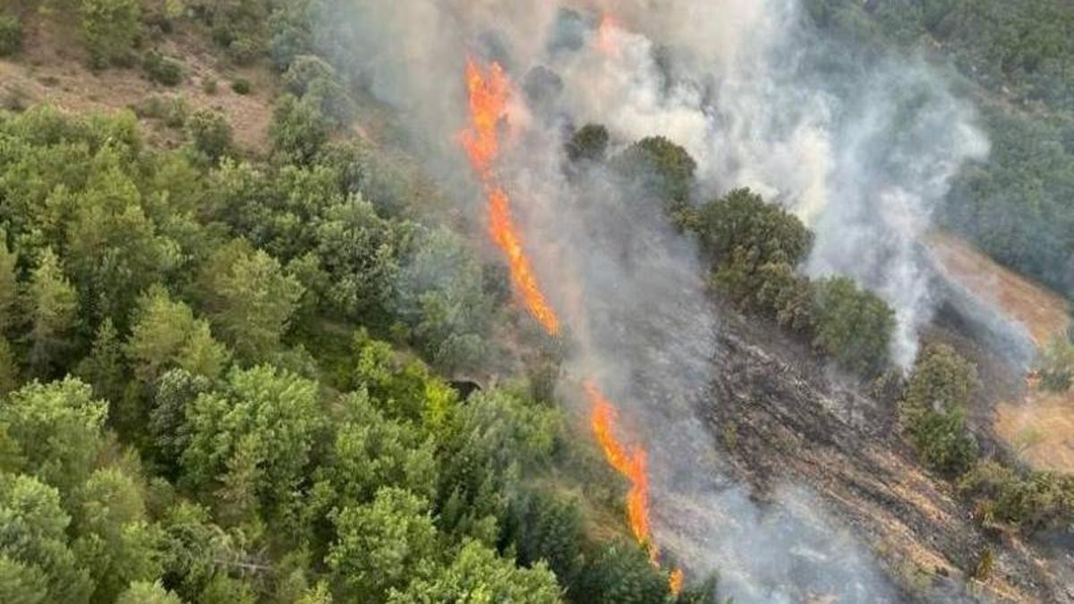 Incendi a Salàs de Pallars aquesta setmana