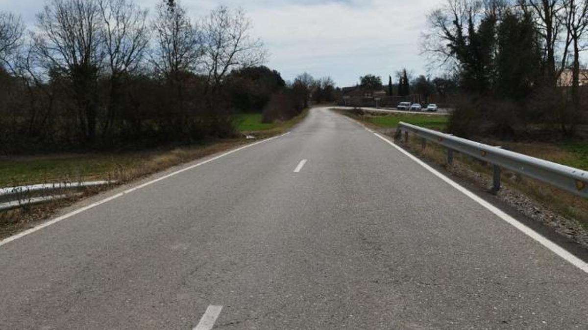 Les obres permetran millorar el traçat del tram de la carretera d'Hostal del Boix a Su