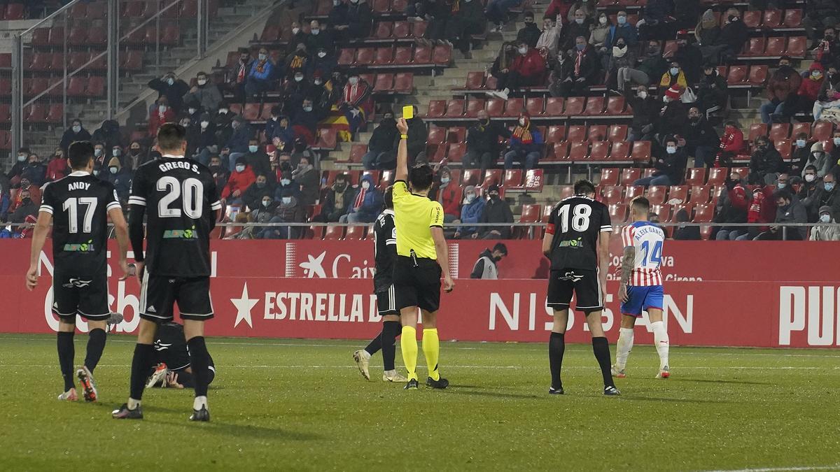 La victòria del Girona contra el Burgos a Montilivi en imatges