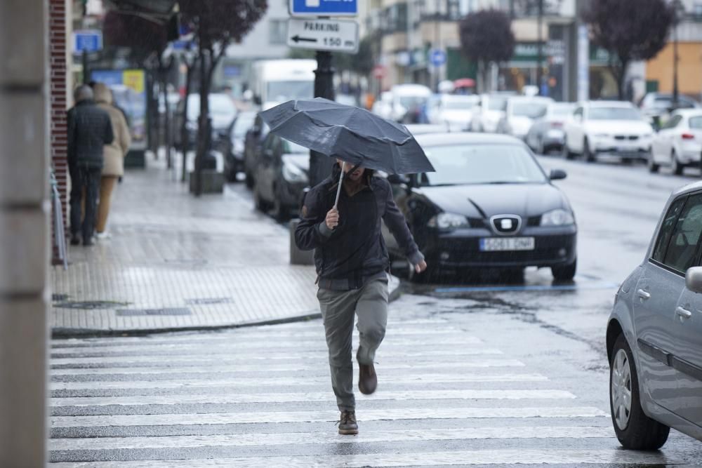 Ola de frío y lluvias en el Principado