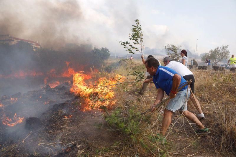 Incendio en Fermoselle