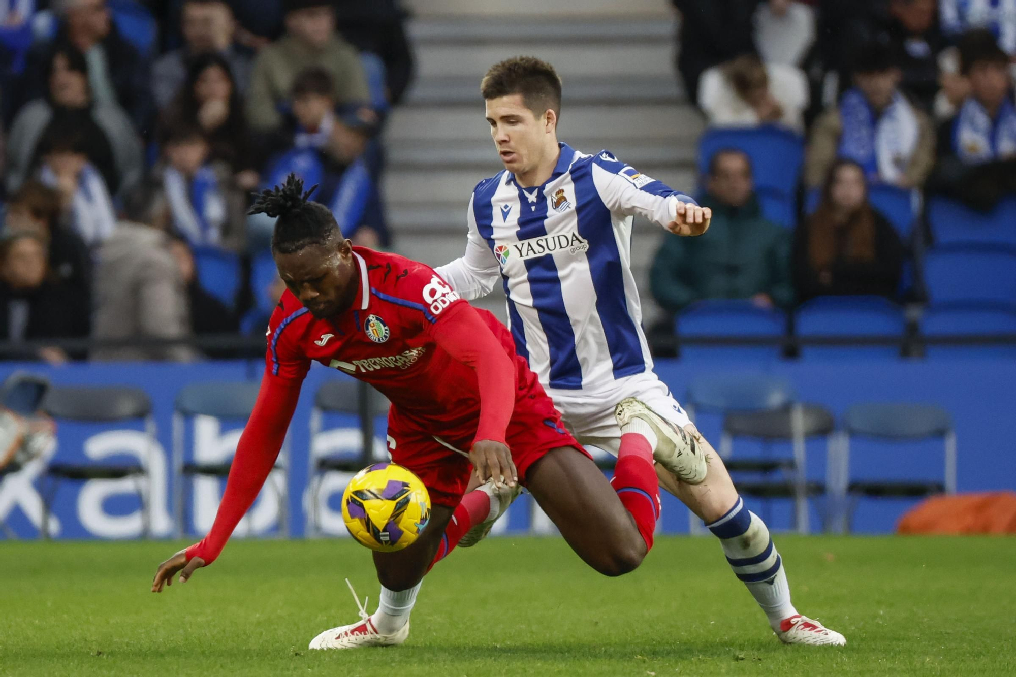 0-3. El Getafe fulmina a la Real en la segunda parte
