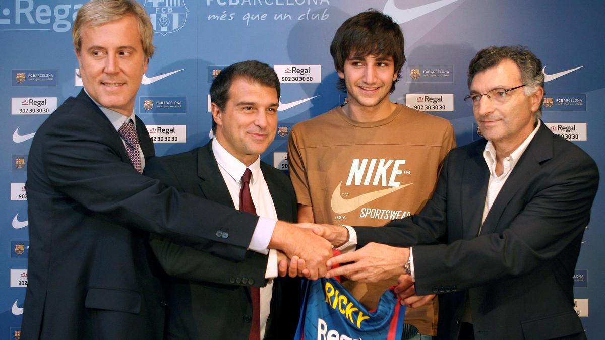 El fichaje de Ricky ilusionó al Barça y el barcelonismo en 2009