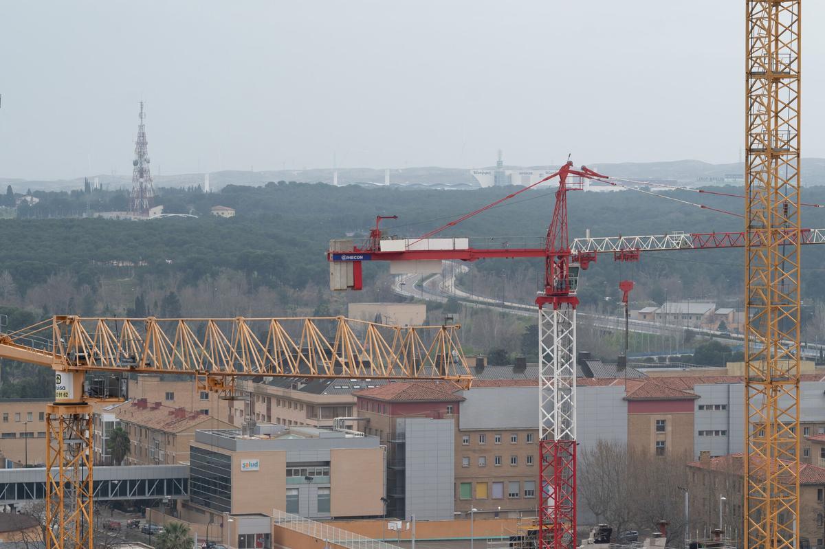 En imágenes | Así avanzan las obras en el estadio de fútbol de La Romareda