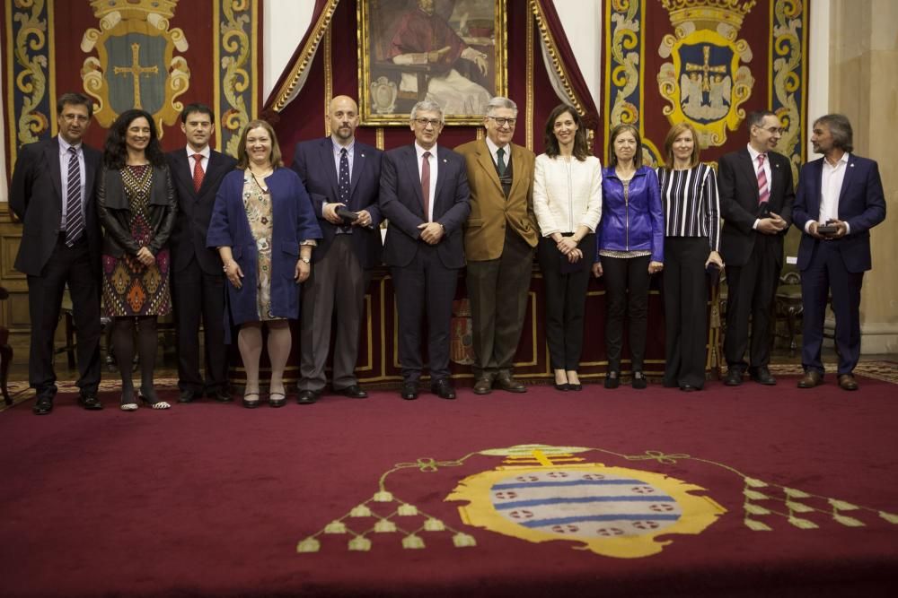 Toma de posesión de los vicerectores de la Universidad de Oviedo