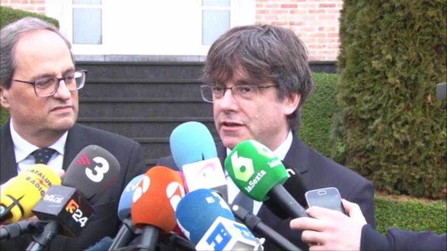 Puigdemont remet a ERC i PDeCAT de Madrid la decisió sobre la tramitació dels PGE