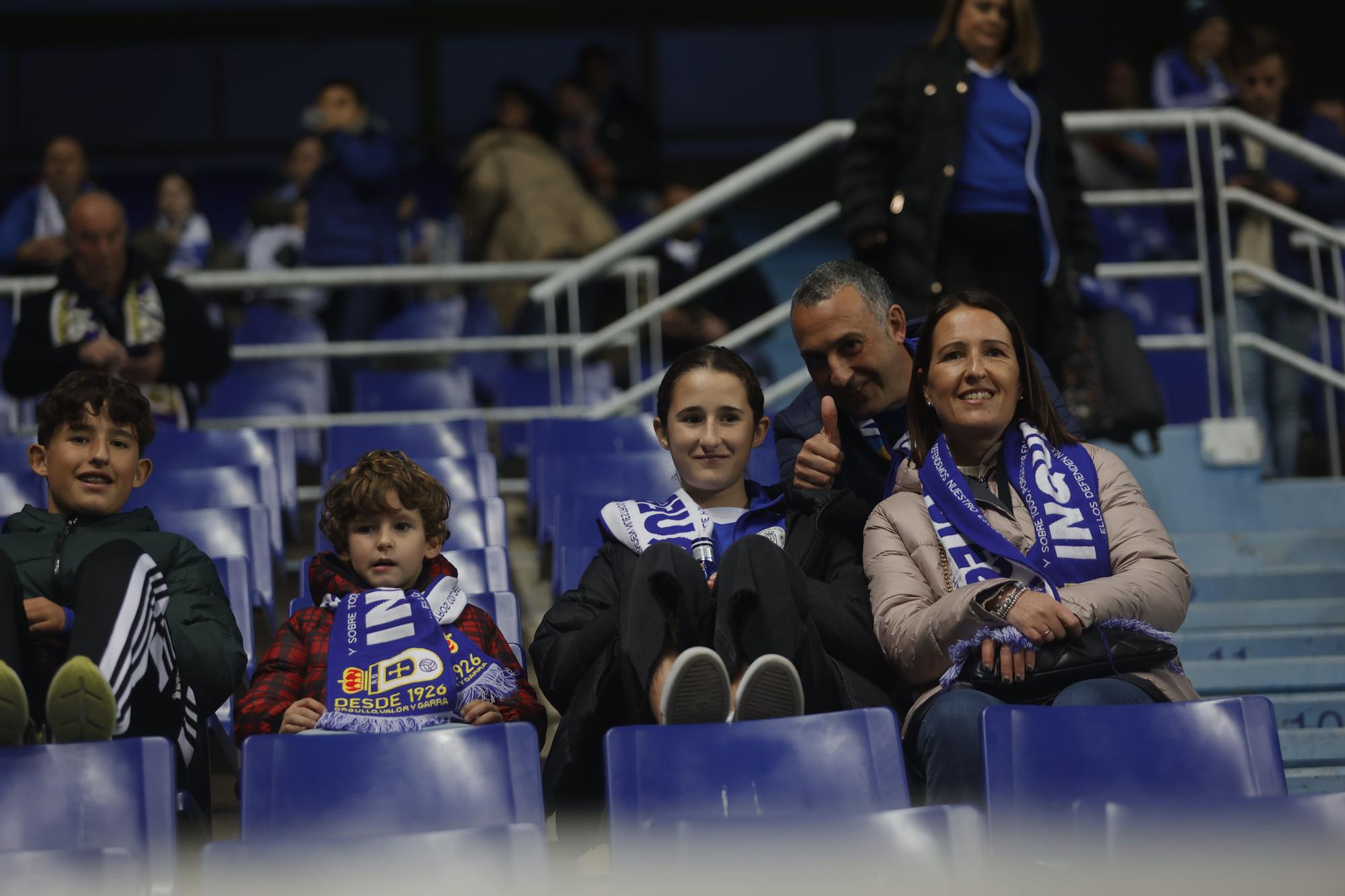 EN IMÁGENES: El Oviedo gana en casa por 1-0 frente al Mirandés