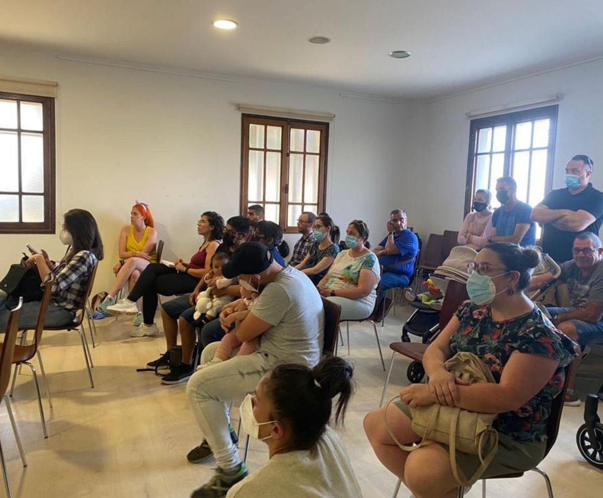 Algunos de los progenitores participantes. | // FDV