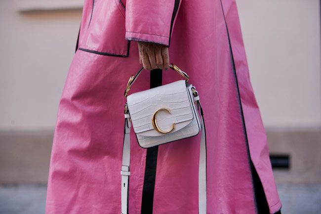 Bolso coco en el 'street style' de París
