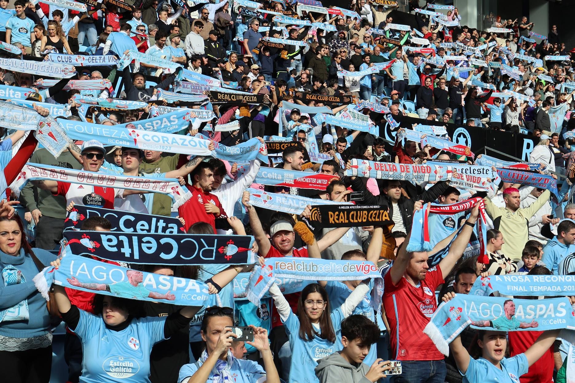 De la fiesta inicial a la decepción: las mejores imágenes del Celta-Girona